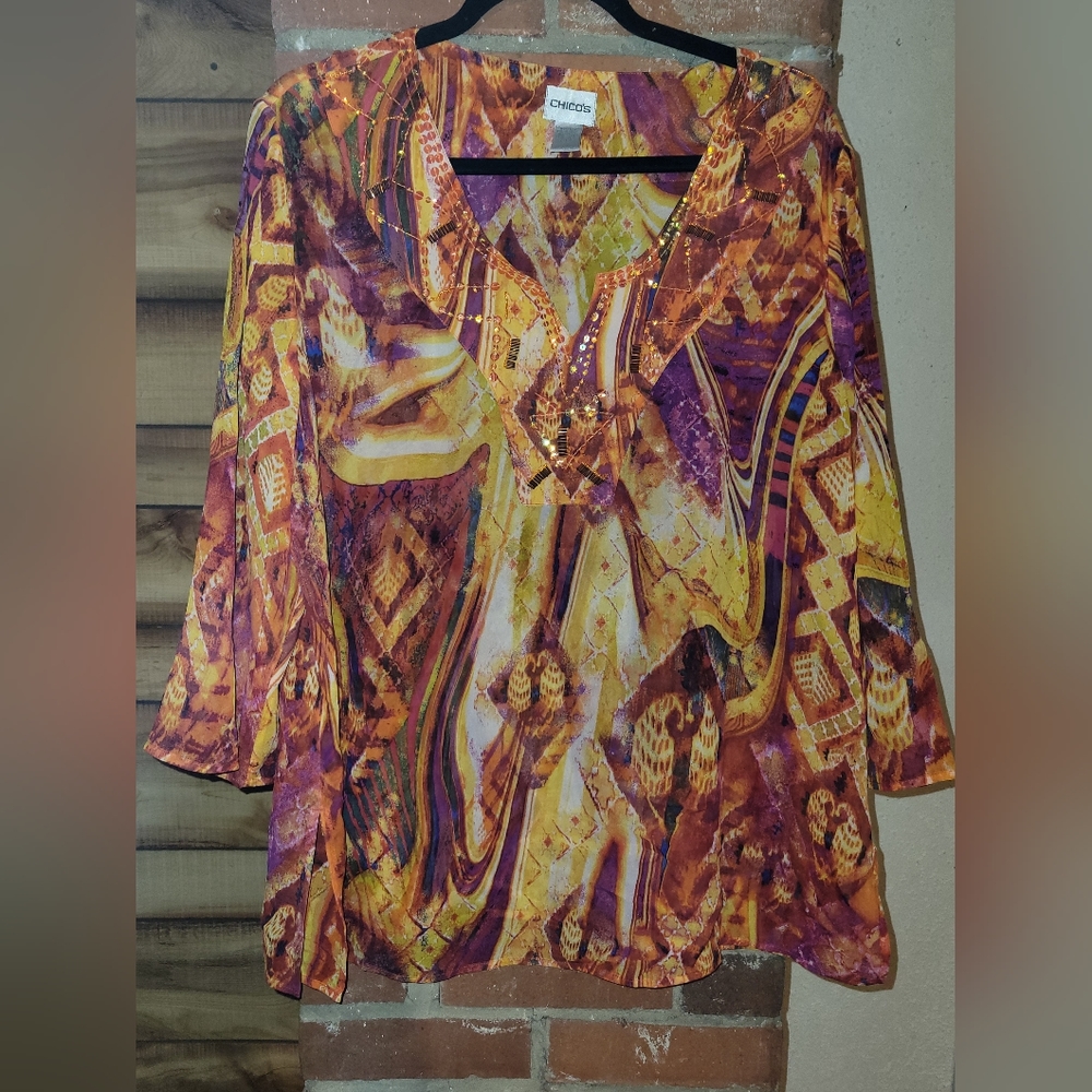 NWT Stunning Tunic by Chico's